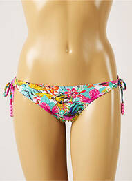 Chiloți de baie imprimeu floral bikini roz BANANA MOON femme