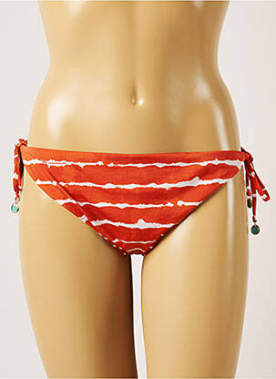 Chiloți de baie microfibre bikini maro BANANA MOON femeie