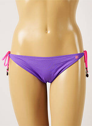 Chiloți de baie microfibre bikini violet BANANA MOON femeie