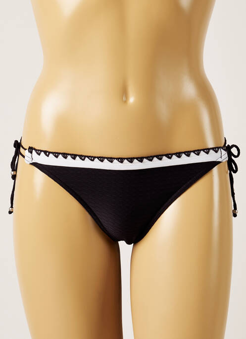 Chiloți de baie microfibre bikini negru BANANA MOON femme