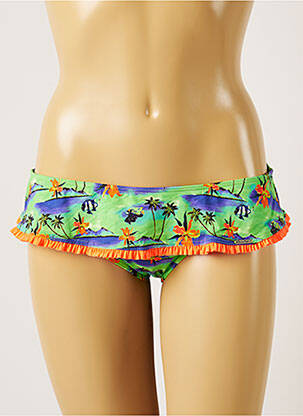 Chiloți de baie verde BANANA MOON femeie