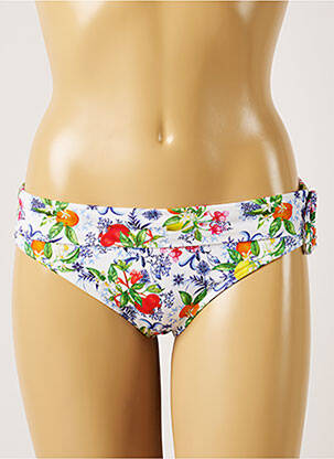 Chiloți de baie alb BANANA MOON femeie