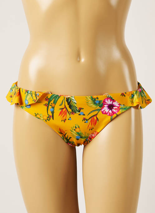 Chiloți de baie galben BANANA MOON femeie