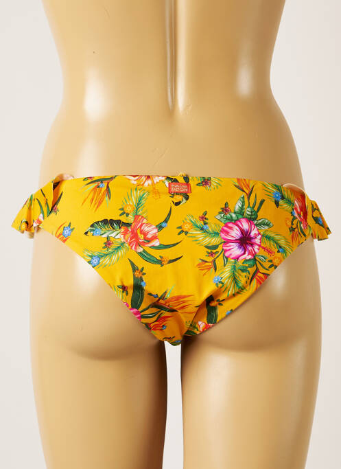 Chiloți de baie galben BANANA MOON femeie