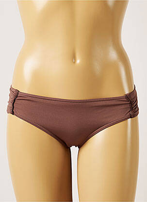 Chiloți de baie maro LIVIA femeie