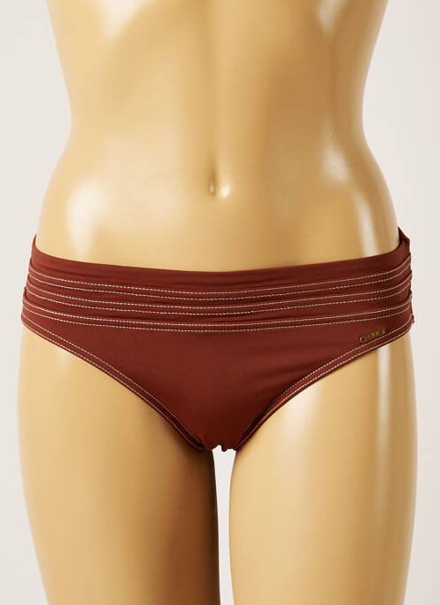 Chiloți de baie maro LIVIA femeie