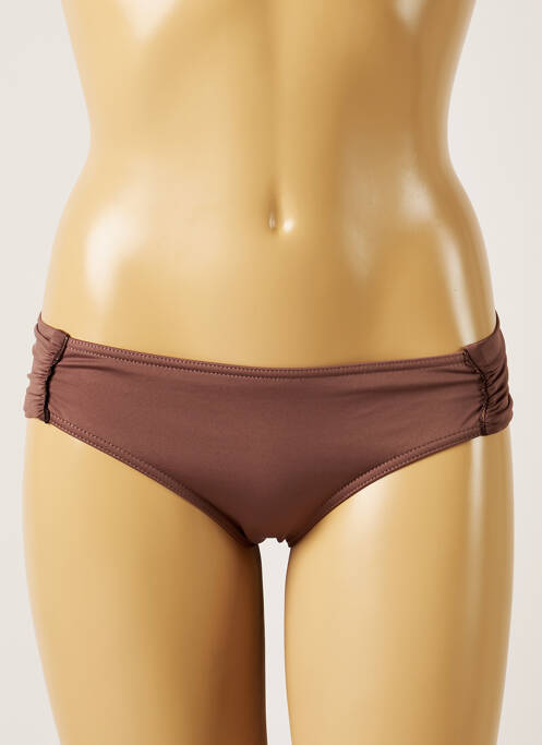 Chiloți de baie maro LIVIA femeie