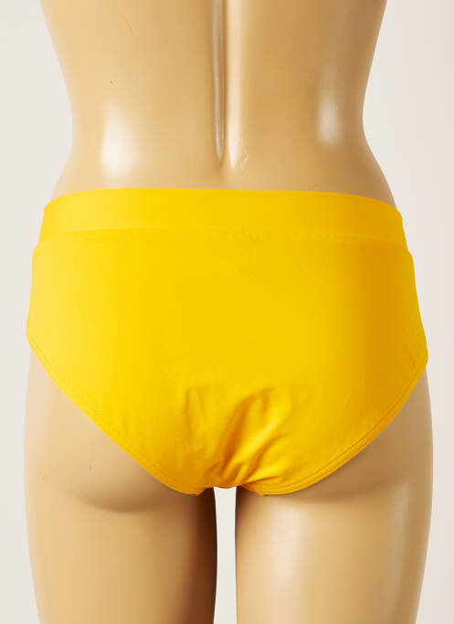Chiloți de baie galben LIVIA femeie
