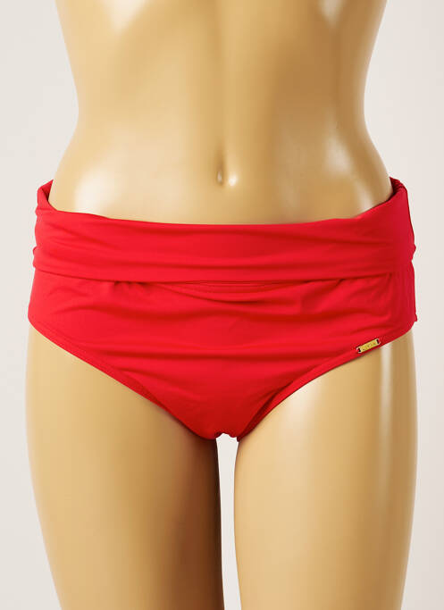 Chiloți de baie roșu LIVIA femeie