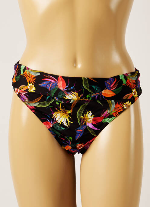Chiloți de baie imprimeu floral chiloți negru LIVIA femme