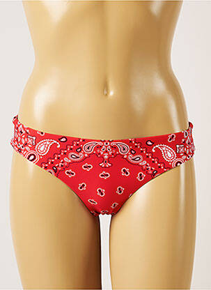 Chiloți de baie roșu BANANA MOON femeie