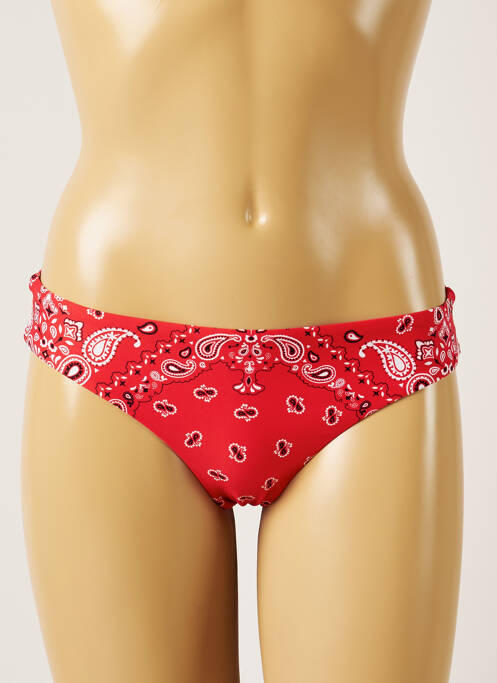 Chiloți de baie roșu BANANA MOON femeie
