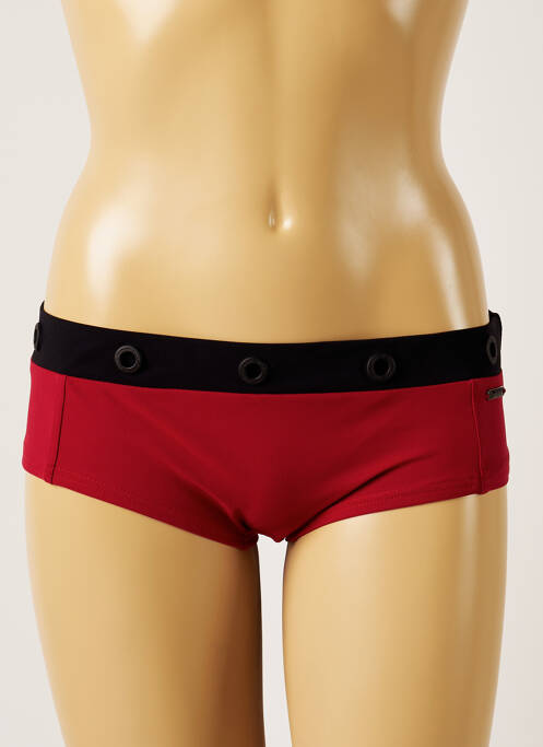 Chiloți de baie roșu BANANA MOON femeie