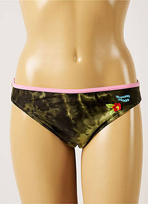 Chiloți de baie verde BANANA MOON femeie