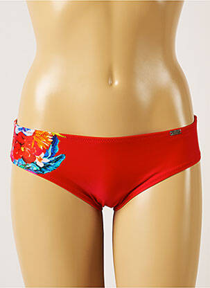 Chiloți de baie roșu BANANA MOON femeie