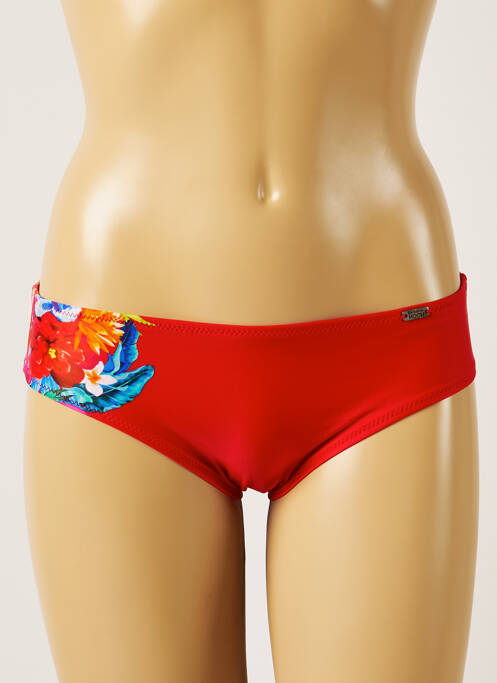 Chiloți de baie roșu BANANA MOON femeie