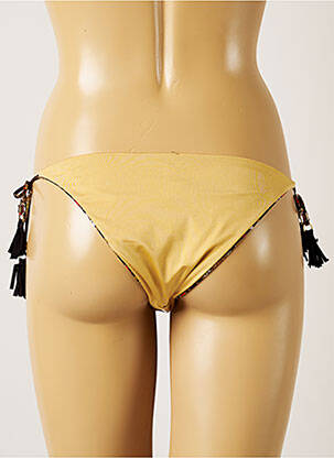 Chiloți de baie reversibil bikini negru BANANA MOON femeie