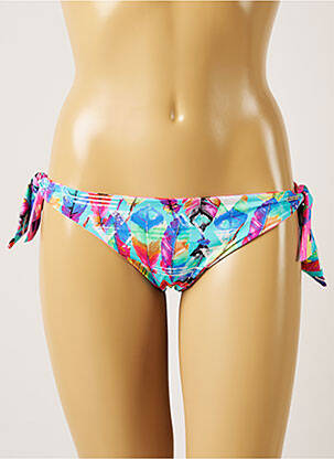 Chiloți de baie reversibil bikini roz BANANA MOON femeie
