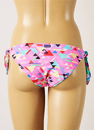Chiloți de baie reversibil bikini roz BANANA MOON femeie