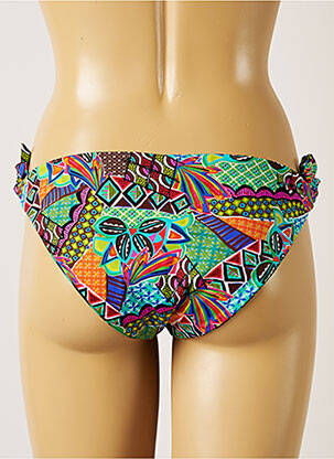Chiloți de baie reversibil bikini verde BANANA MOON femeie