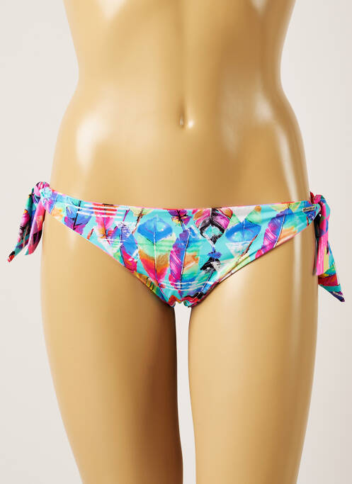 Chiloți de baie țesătură satinată bikini roz BANANA MOON femme