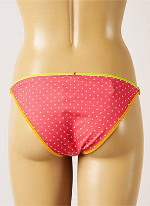 Chiloți de baie reversibil bikini roz BANANA MOON femeie