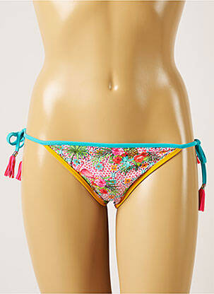 Chiloți de baie reversibil bikini roz BANANA MOON femeie