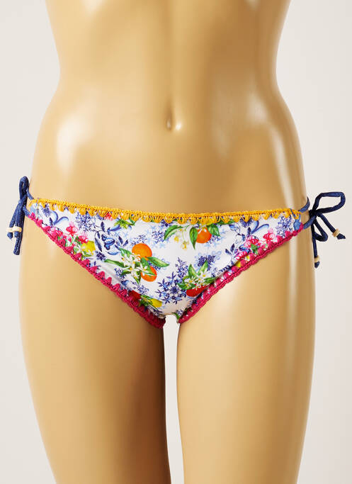 Chiloți de baie alb BANANA MOON femeie