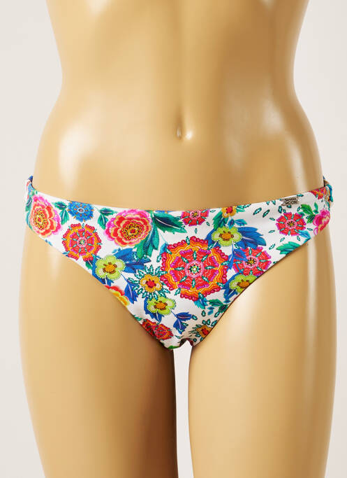 Chiloți de baie alb BANANA MOON femeie