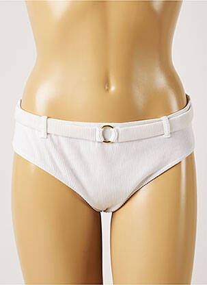 Chiloți de baie alb LIVIA femeie