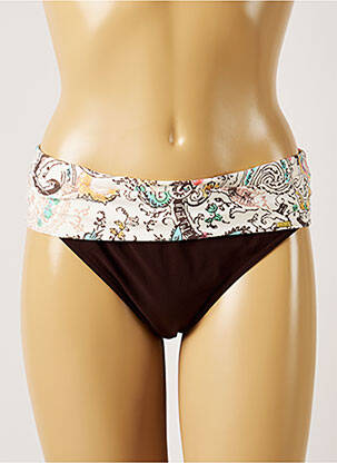 Chiloți de baie maro LIVIA femeie