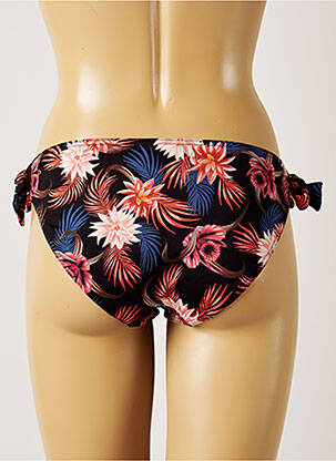 Chiloți de baie imprimeu tie and dye bikini negru LIVIA femeie