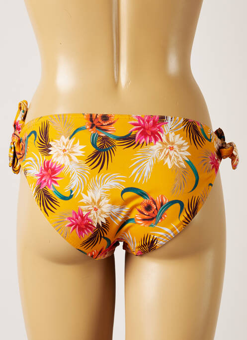 Chiloți de baie galben LIVIA femeie