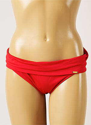 Chiloți de baie roșu LIVIA femeie