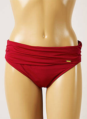 Chiloți de baie roșu LIVIA femeie