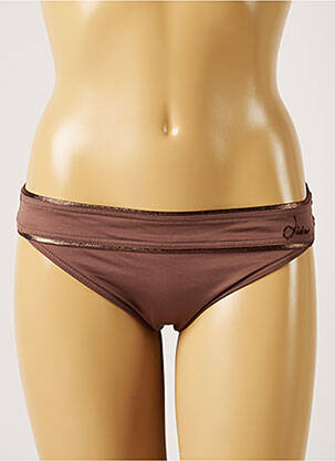 Chiloți de baie maro LIVIA femeie