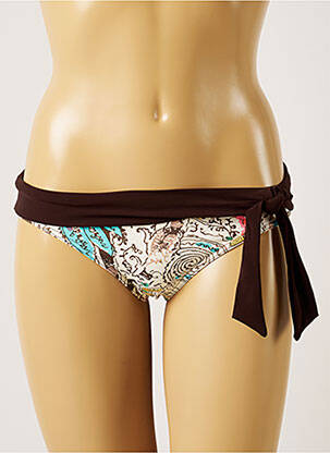 Chiloți de baie maro LIVIA femeie