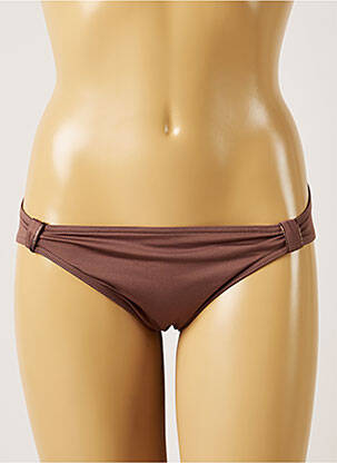 Chiloți de baie maro LIVIA femeie