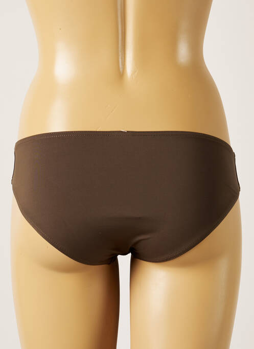 Chiloți de baie maro LIVIA femeie