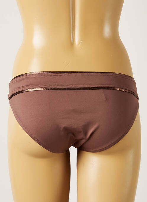 Chiloți de baie maro LIVIA femeie