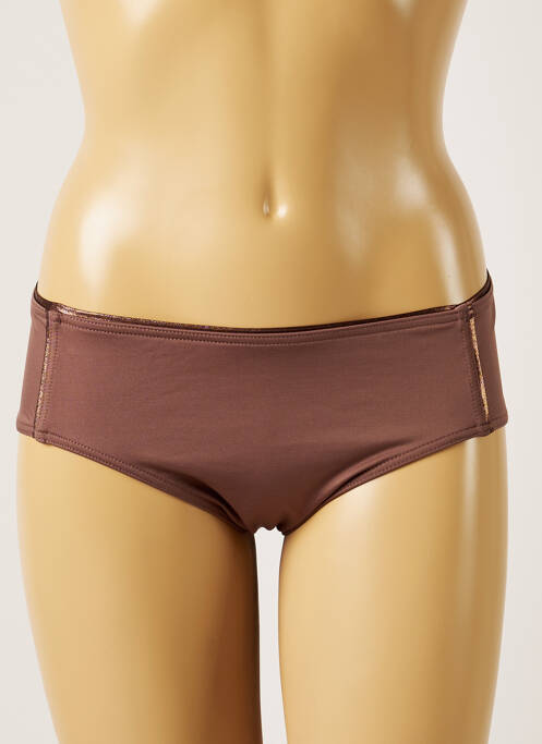 Chiloți de baie maro LIVIA femeie