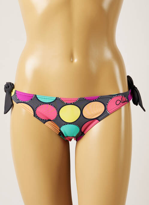 Chiloți de baie gri LIVIA femeie