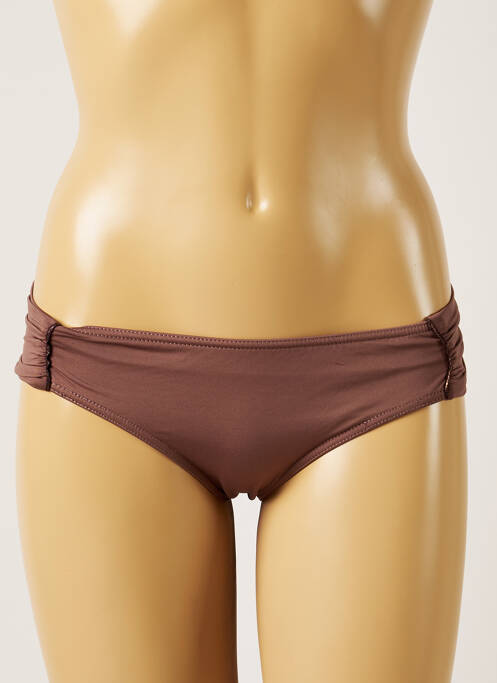 Chiloți de baie maro LIVIA femeie