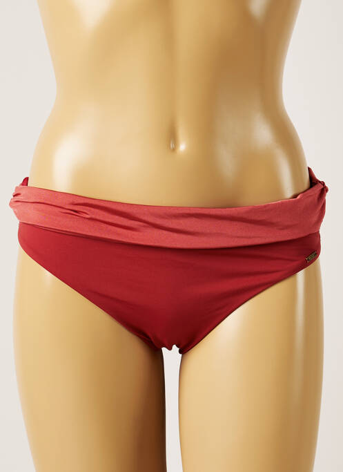 Chiloți de baie țesătură satinată chiloți portocaliu LIVIA femme