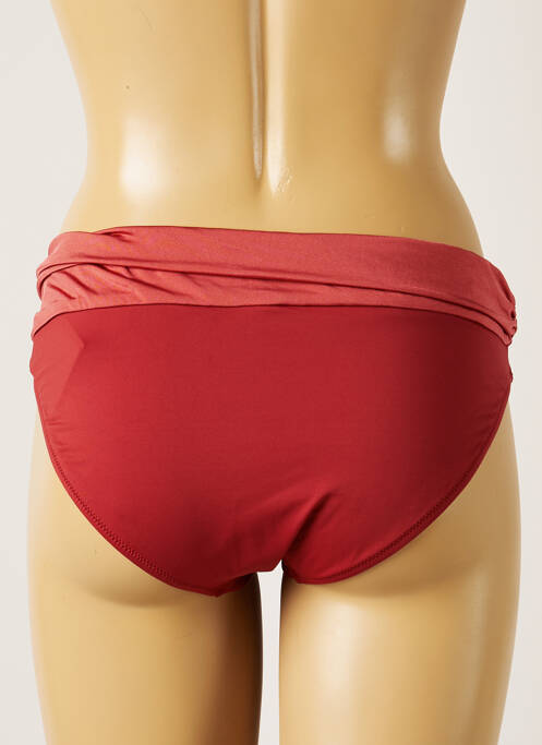 Chiloți de baie țesătură satinată chiloți portocaliu LIVIA femme