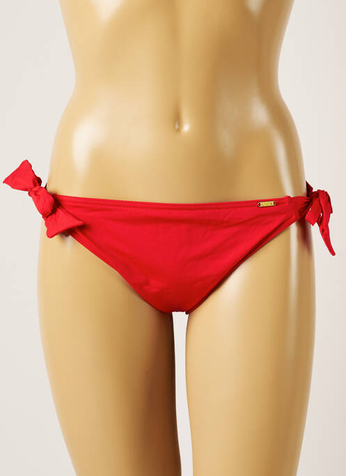 Chiloți de baie roșu LIVIA femeie