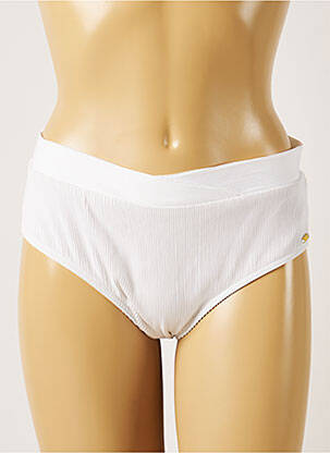 Chiloți de baie alb LIVIA femeie