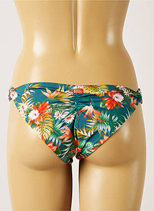 Chiloți de baie imprimeu tie and dye bikini albastru BANANA MOON femeie