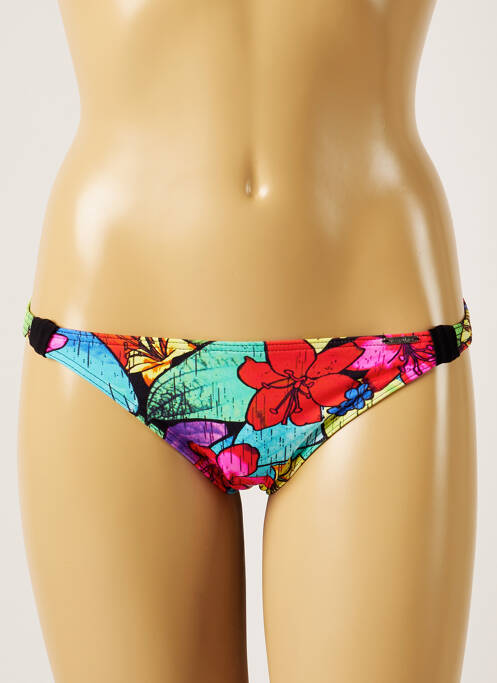 Chiloți de baie imprimeu floral chiloți albastru BANANA MOON femme