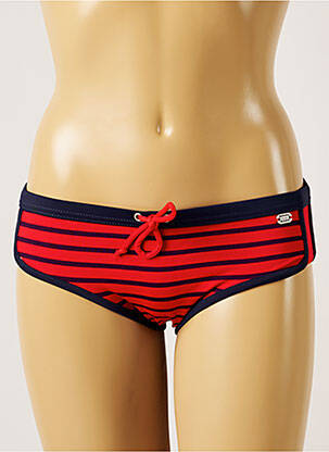 Chiloți de baie roșu BANANA MOON femeie